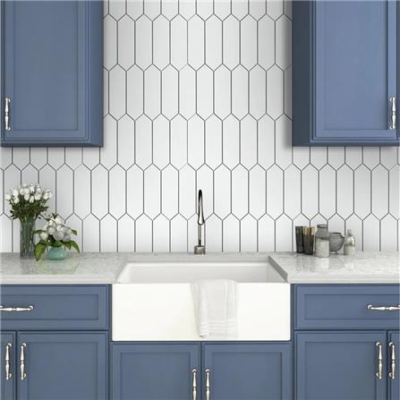 MOSAIC 29.2X32.4CM SAKURASOU WHITE