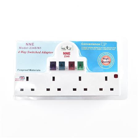 4 WAY T-ADAPTOR WITH NEON 2348/N1 NNE