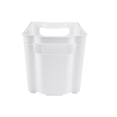 KITCHEN BASKET 15.7X31.5X14.7CM MONO WHITE