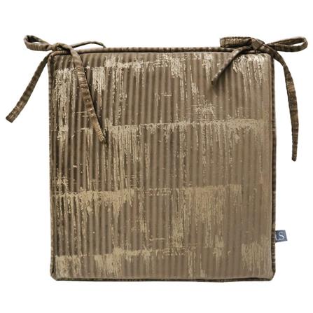 CHAIR PAD HOME LIVING STYLE GINA 16X16" BROWN