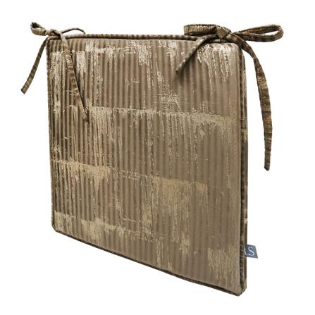 CHAIR PAD HOME LIVING STYLE GINA 16X16" BROWN