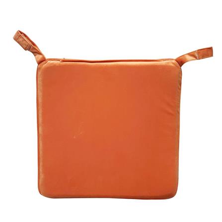 CHAIR CUSHION HOME LIVING STYLE BIX 16x16" ORANGE