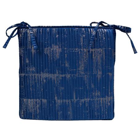 CHAIR PAD HOME LIVING STYLE GINA 16X16" BLUE