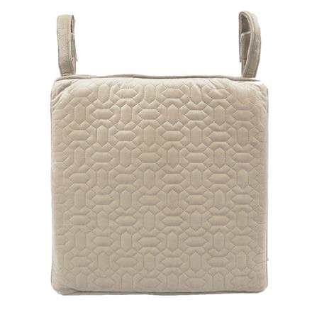 CHAIR PAD HOME LIVING STYLE RALPH 16X16" BROWN