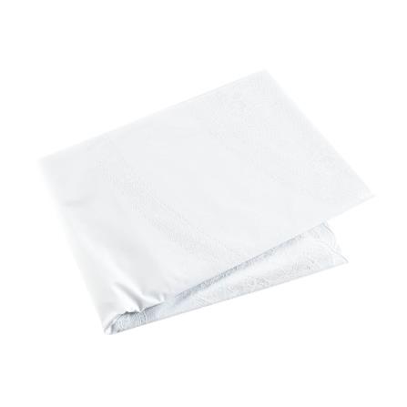 MEIWA ROUND TABLE CLOTH ROSE 177X177 CM WHITE