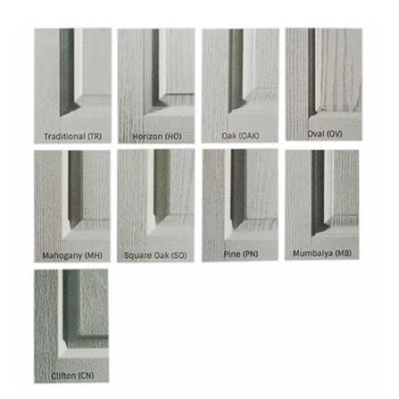 DOOR FRONTIERA HDF 36MM MD-007 36X857X2108MM PRIMER WHITE