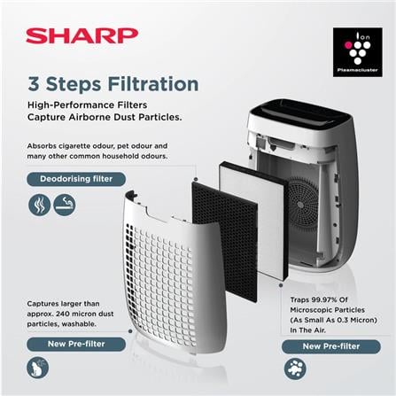 SHARP AIR PURIFIER FPJ50LH W/INVERTER 40M3