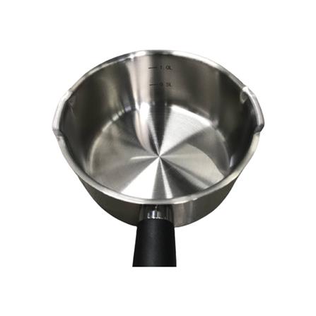 CS-KOCHSYSTEME ARON SAUCE PAN WITH LID 16X7.5CM 0605