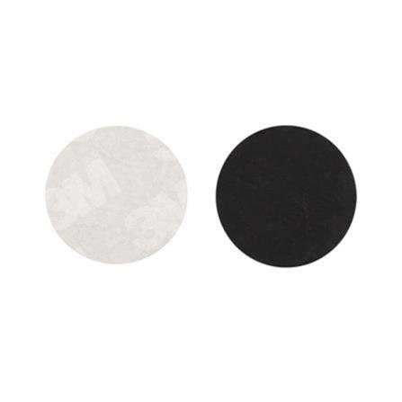 DEXZON CIRCLE RUBBER PAD 18X3MM BLACK 16EACH