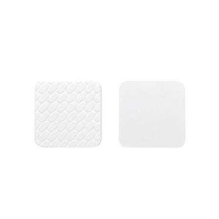 DEXZON SQUARE EVA PAD 35X3MM WHITE 12EACH
