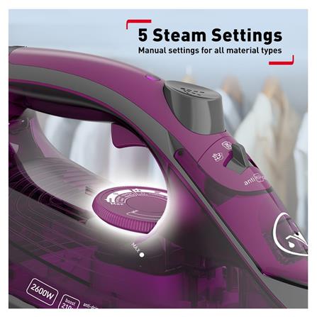 TEFAL STEAM IRON FV2843 2600WATT CERAMIC COATED SOLEPLATE
