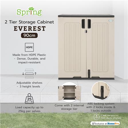 HDPE CABINET SPRING EVEREST 90CM