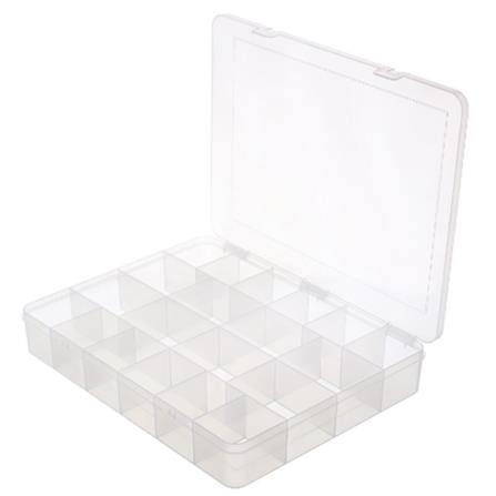 KEYWAY 20-COMPARTMENT BOX TFL020 (CLEAR DIY TOOL BOX)
