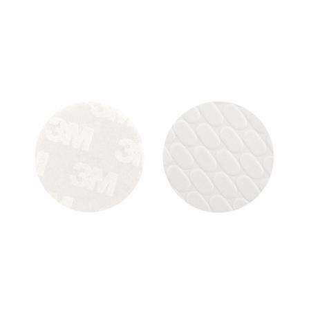 DEXZON CIRCLE EVA PAD 25X3MM WHITE 12EACH