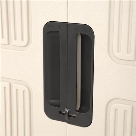 HDPE STORAGE CABINET SPRING EVEREST H180 X W80 X D52 CM