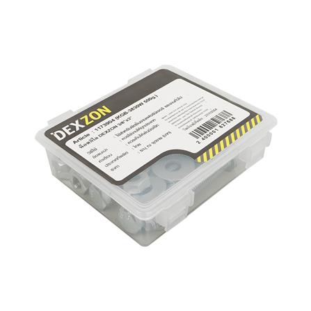 HEX BOLTS DEXZON 3/8INX3IN 0.5KG WH