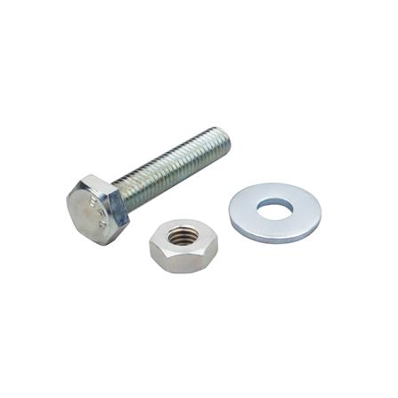 HEX BOLTS DEXZON 3/8INX2IN 0.5KG WH