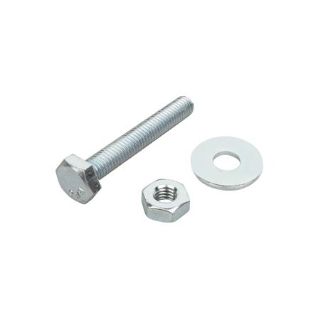 HEX BOLTS DEXZON 3/8INX2-1/2IN 0.5KG WH