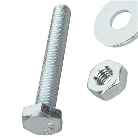HEX BOLTS DEXZON 3/8INX2-1/2IN 0.5KG WH