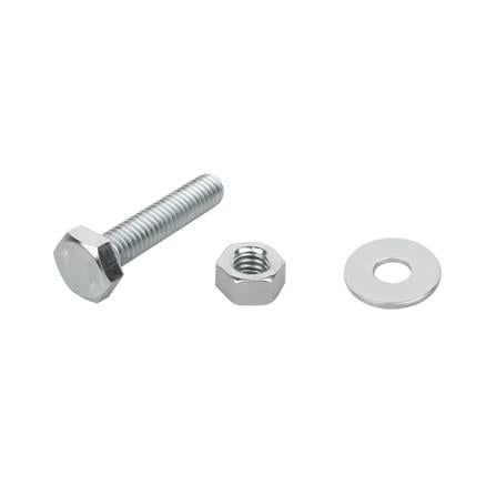 HEX BOLTS DEXZON 5/16INX1-1/4IN STEEL 0.5KG WH