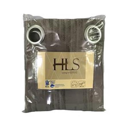 CURTAIN HOME LIVING STYLE LEAF 140x180 CURTAIN LEAF 180 BR BROWN