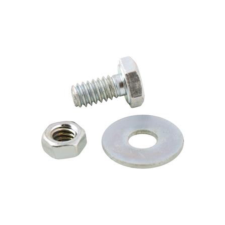 HEX BOLTS DEXZON 1/4INX1/2IN STEEL 0.5KG WH