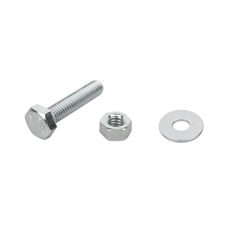 HEX BOLTS DEXZON 5/16INX1-1/2IN STEEL 0.5KG WH