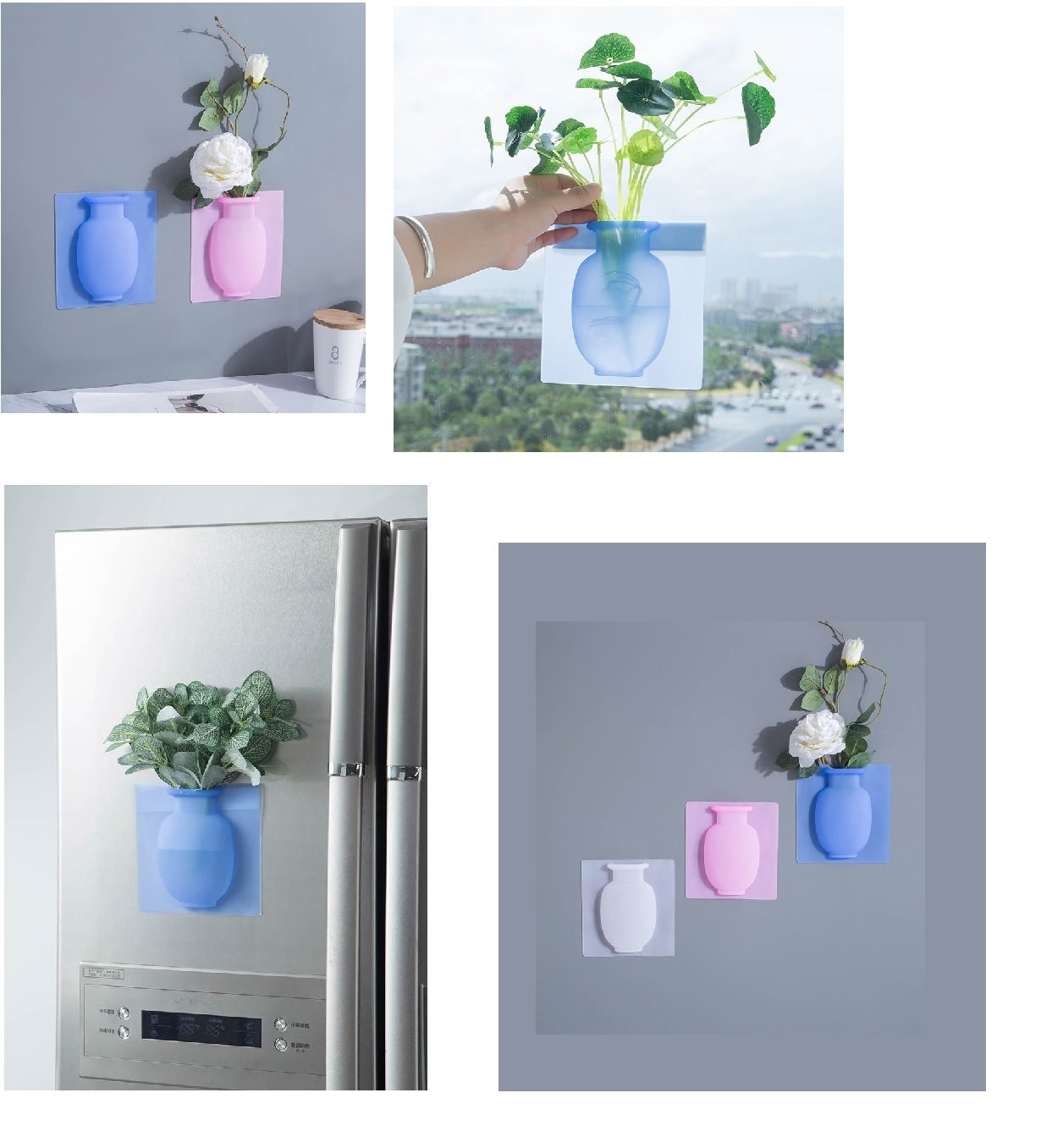 COSSY+ MAGIC SILICONE VASE CP-SILP002 PINK