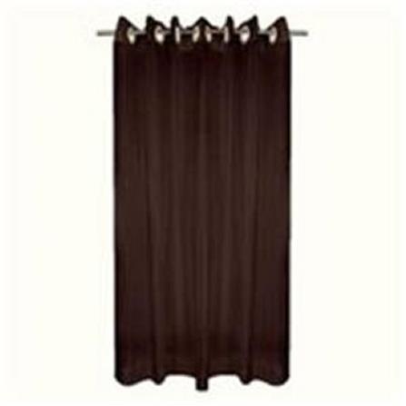 CURTAIN HOME LIVING STYLE LEAF 140x220 CURTAIN LEAF 220 BR BROWN