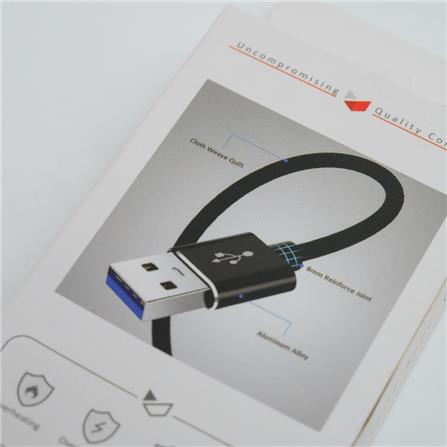 USB EXTENSION CABLE 1.0M ZUC9101 BLACK ZEATAR
