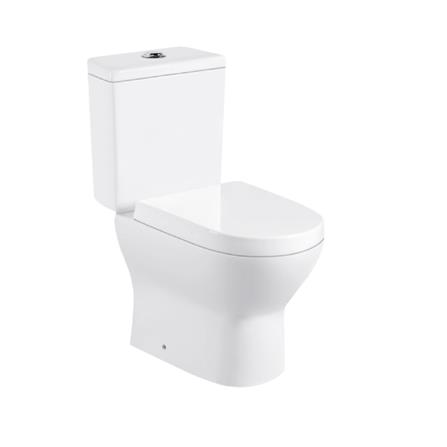 CABANA 2P TOILET CWC604 S TRAP 3/6L WHITE H79XW38XD68 CM