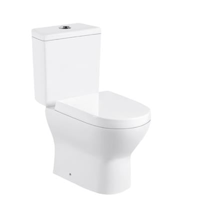 CABANA 2P TOILET CWC604 - P TRAP 3/6L WHITE H79XW38XD68 CM