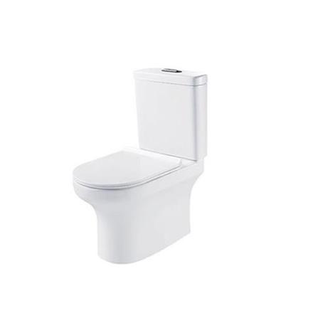 CABANA 2P TOILET CWC604 - P TRAP 3/6L WHITE H79XW38XD68 CM