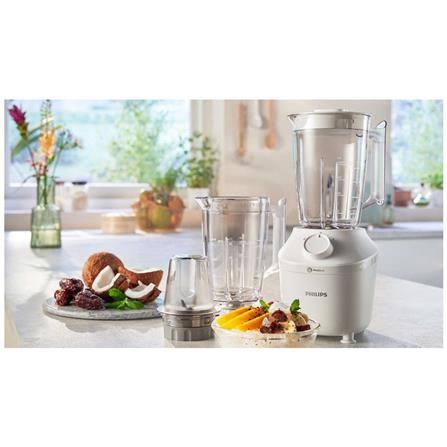 PHILIPS BLENDER HR2041/50 450WATT 1LITER TWIN JUG WITH MILL