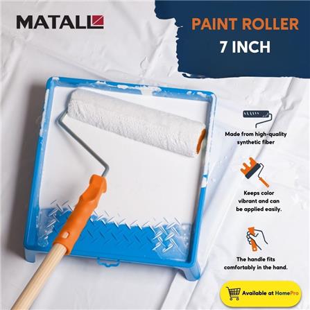 MATALL PAIN ROLLER LONG PILE 7INCH