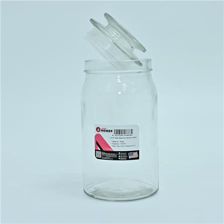 LITTLE HOMES AIR TIGHT GLASS POP CANISTER 1000ML LH6864