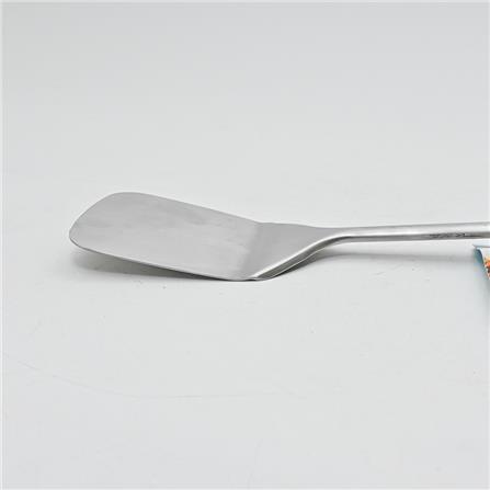 FACKELMANN TASTY LADLE  STAINLESS STEEL SOLID TURNER WITH HANDLE