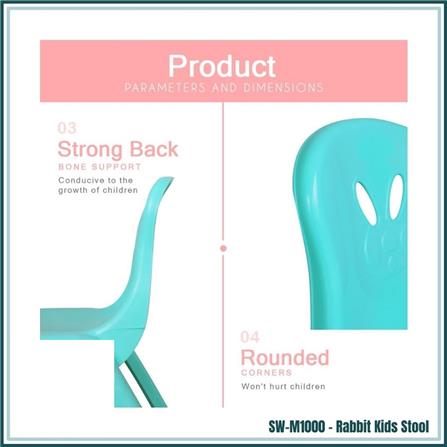 SWI M1000 KID CHAIR BLUE