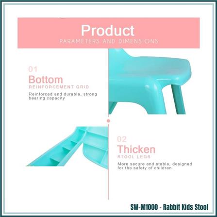 SWI M1000 KID CHAIR FLAMINGO