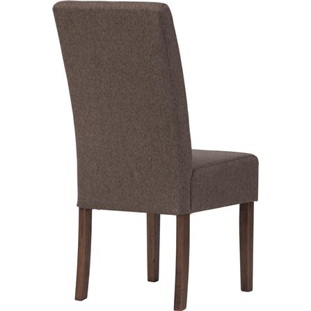 DINING CHAIR MESI 241341 DARK BROWN