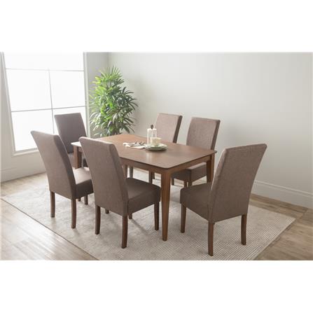 DINING CHAIR MESI 241341 DARK BROWN