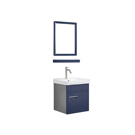 CABANA COUNTER WASHBASIN SET CBF31051 6 IN 1 NAVY BLUE