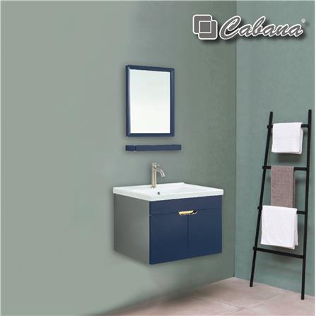 CABANA COUNTER WASHBASIN SET CBF66407 6IN1 NAVY BLUE