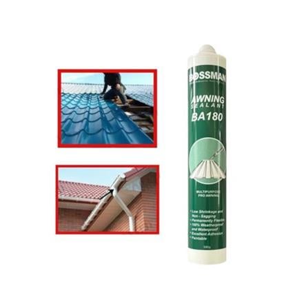 BOSSMAN AWNING & ROOFING SEALANT BA 108 580G BLACK