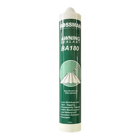 BOSSMAN AWNING & ROOFING SEALANT 580G WHITE