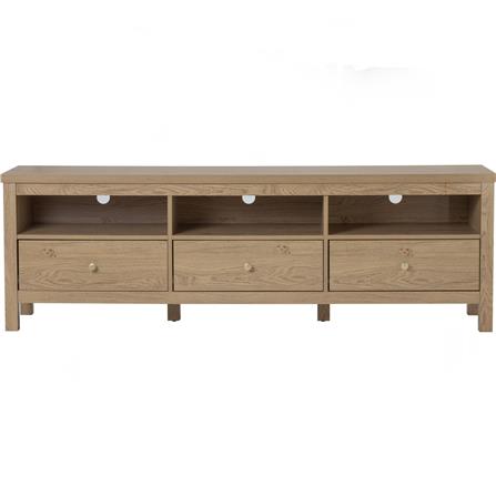 NUHOOM RHODES 1.8M TV CABINET IN OAK COLOUR