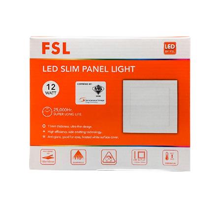 DOWNLIGHT 6" 12W PANEL SQ WW FSL WARM WHITE 6" SQUARE