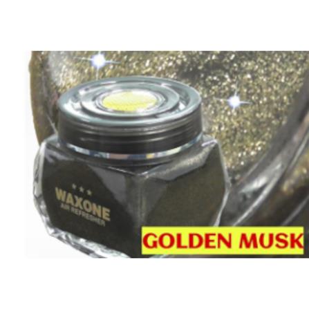 WAXONE GO LUXURY AIR FRESHENER GOLDEN MUSK 90ML (CAR INTERIOR CARE)
