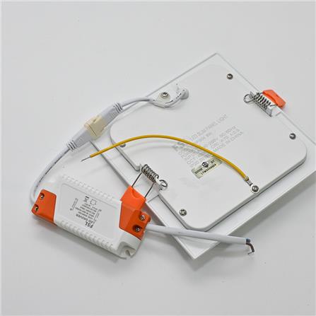 DOWNLIGHT 4" 9W PANEL SQ CW FSL ACRYLIC COOL WHITE 4" SQUARE