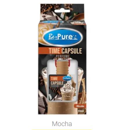 BEPURE TIME CAPSULE PERFUME FRESHENER 10ML MOCHA